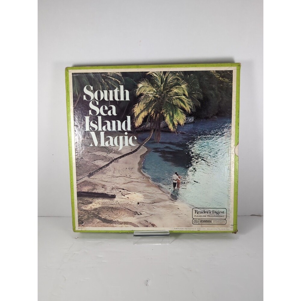 South Sea Island Magic Reader's Digest 4-Record LP Set 33 RPM Music Vintage 1968